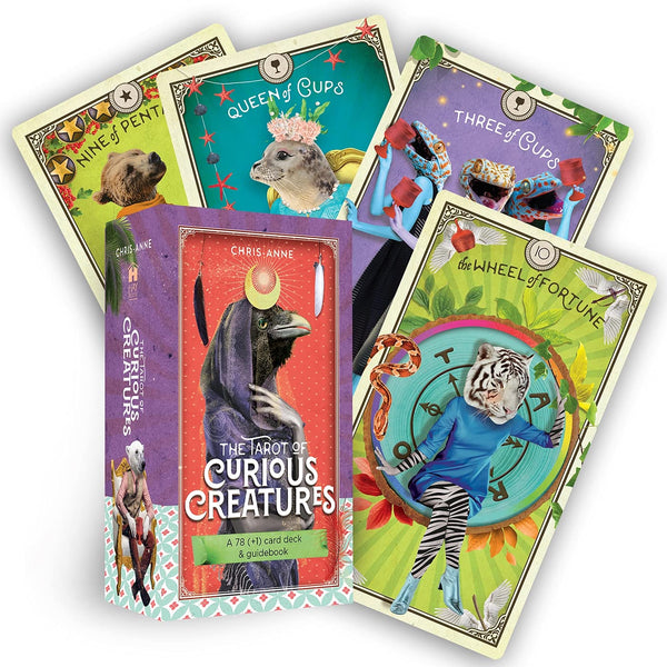 The Tarot of Curious Creatures: A 78 (+1) Card Deck and Guidebook - Cards
