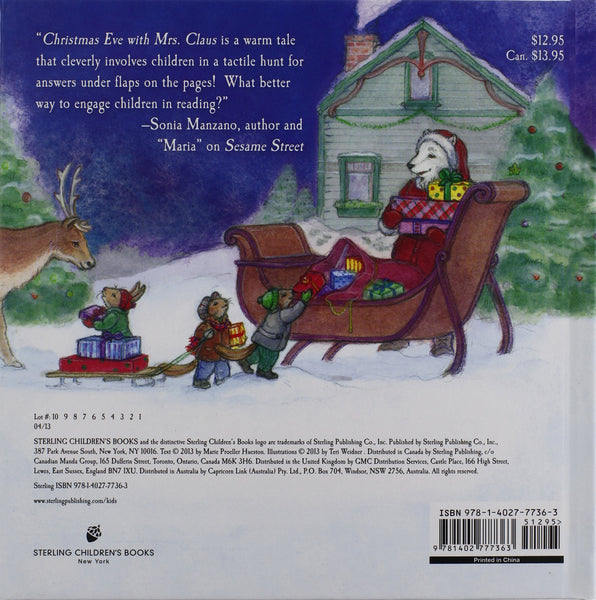 Christmas Eve with Mrs. Claus - Hardback
