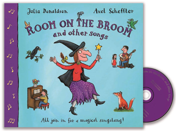 Room on the Broom and Other Songs Book and CD - Paperback - Kool Skool The Bookstore