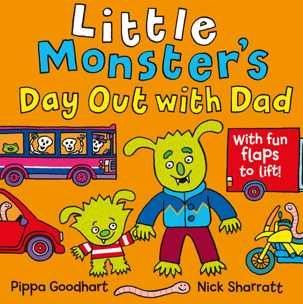 Little Monster’s Day Out with Dad - Paperback