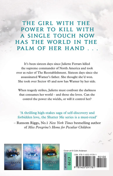 Shatter Me #4 : Restore Me - Paperback