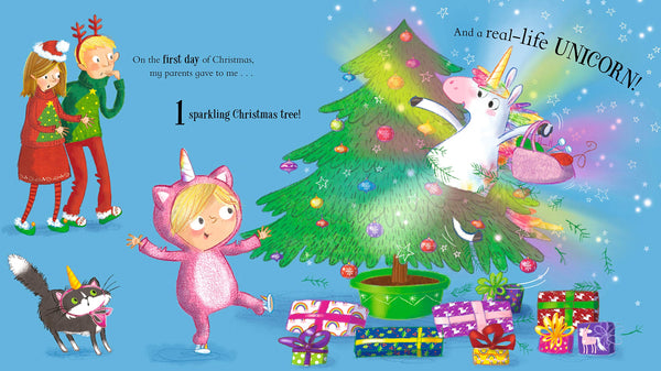 The Twelve Unicorns of Christmas - Paperback