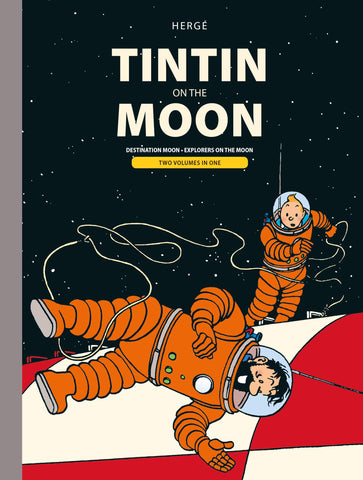 Tintin on the Moon - Anniversary Bind Up - Hardcover