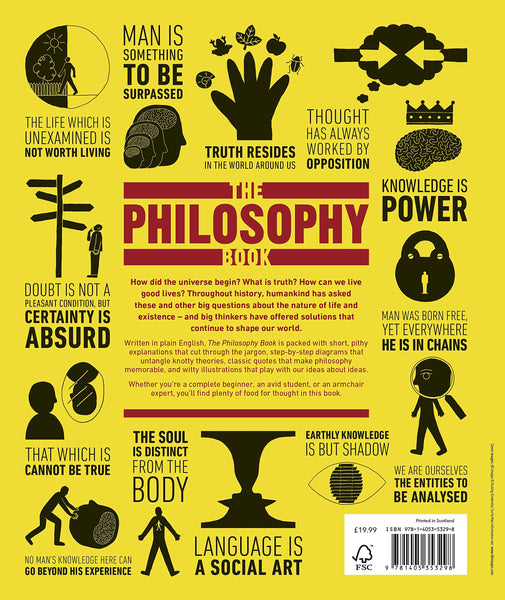 Big Ideas Simply Explained : The Philosophy Book - Hardback