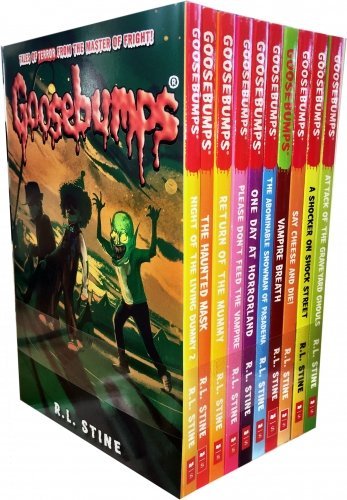 Goosebumps Series 10 Books Collection - Paperback - Kool Skool The Bookstore
