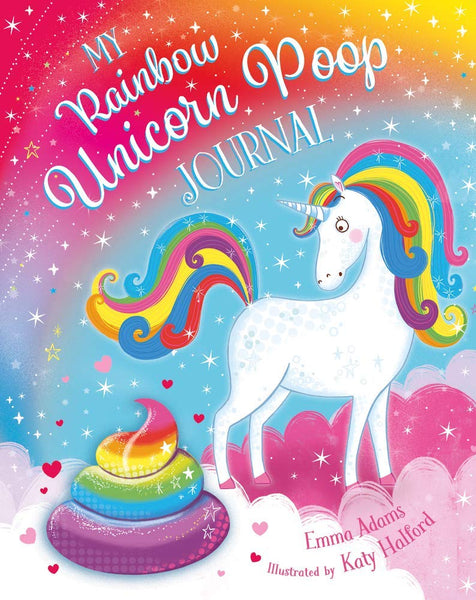 My Rainbow Unicorn Poop Journal - Hardback