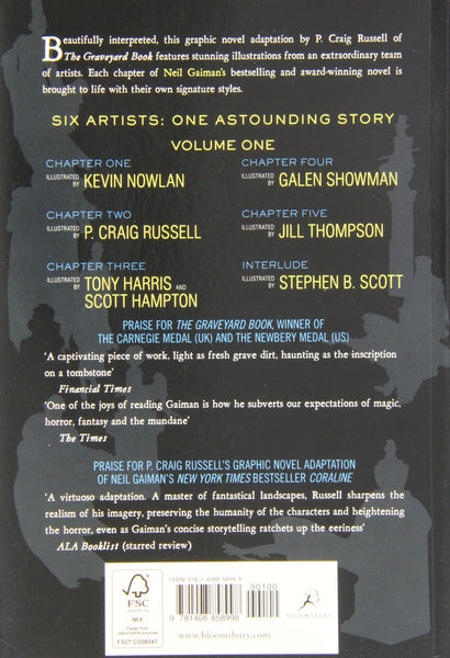 The Graveyard Book : Graphic Novel - Paperback