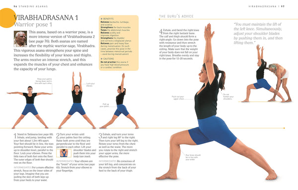 BKS Iyengar Yoga The Path to Holistic Health: The Definitive Step-by-Step Guide - Hardback