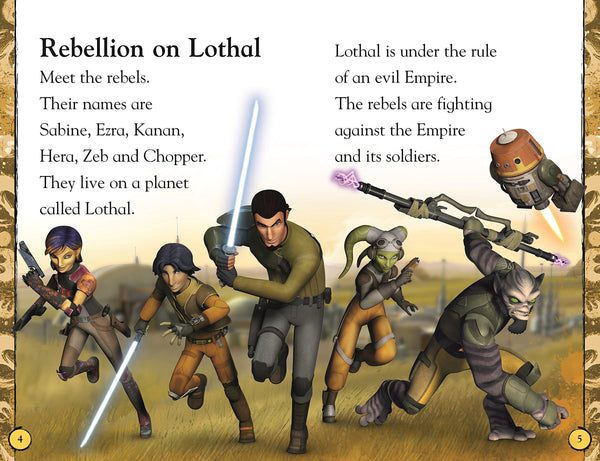DK Reads : Star Wars Rebels Meet the Rebels - Hardback
