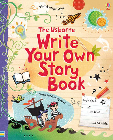 Usborne Write Your Own Story Book - Hardback