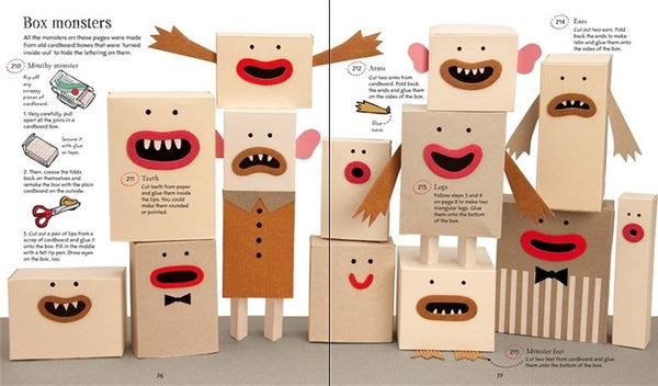 365 Things To Do With Paper And Cardboard - Hardback - Kool Skool The Bookstore