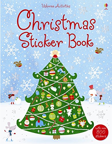 Christmas Sticker Book - Paperback