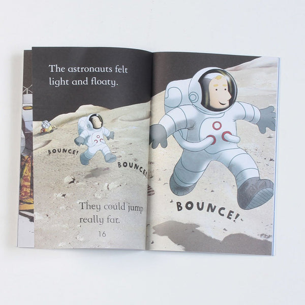 Usborne First Reading Level # 1 : On the Moon - Paperback