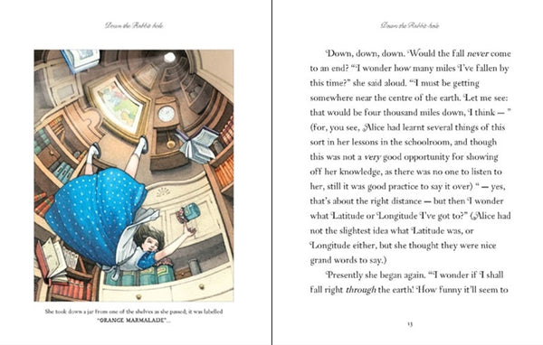 Alice's Adventures in Wonderland - Hardback Illustrated Edition