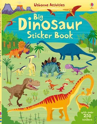 Big Dinosaur Sticker Book - Paperback