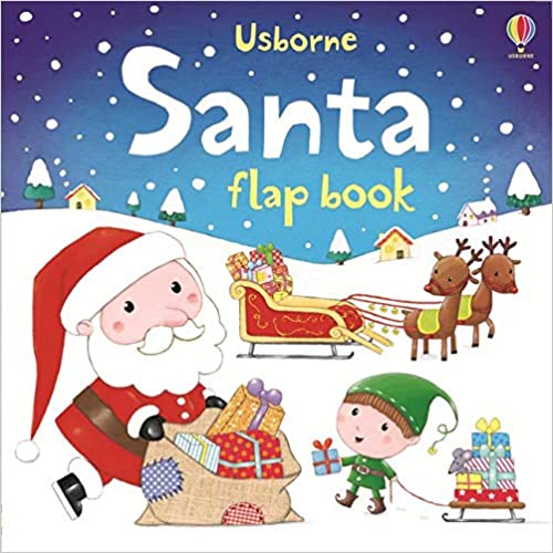 Usborne Santa Flap Book - Board Book