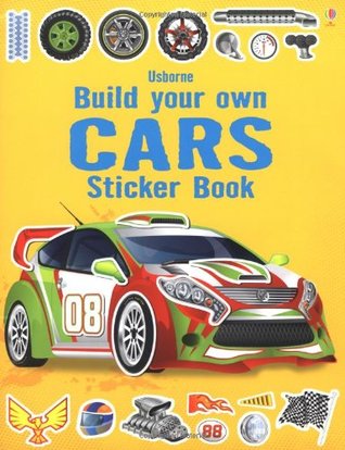Usborne Build Your Own Car Sticker Book - Paperback