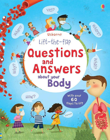 Usborne Lift the Flap : Questions and Answers about your Body - Kool Skool The Bookstore