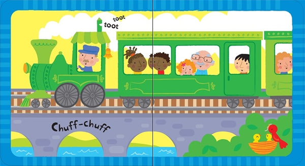 Usborne Baby's Very First Noisy Book Train - Board Book