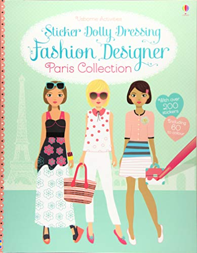 Sticker Dolly dressing Fashion Designer Paris Collection - Kool Skool The Bookstore
