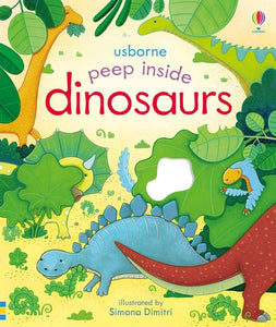 Usborne : Peep Inside Dinosaurs - Hardback