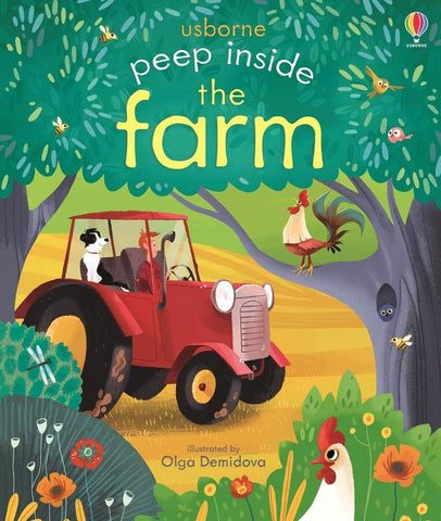 Usborne : Peep Inside the Farm - Kool Skool The Bookstore