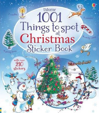 1001 Things To Spot At Christmas Sticker Book - Paperback