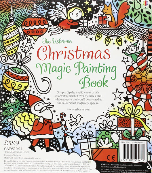 Christmas Magic Painting Book - Paperback