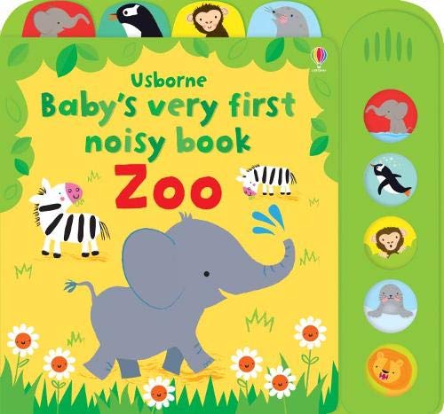 Usborne Baby's Very First Noisy Book Zoo - Board Book