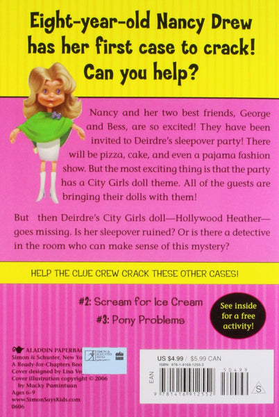 Nancy Drew and the Clue Crew #1 : Sleepover Sleuths - Paperback