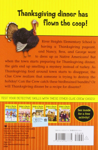 Nancy Drew and the Clue Crew #16 : Thanksgiving Thief - Paperback