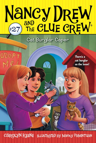 Nancy Drew And The Clue Crew #27 : Cat Burglar Caper - Paperback