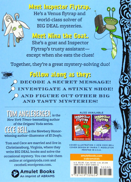 Inspector Flytrap #1 : Inspector Flytrap - Paperback - Kool Skool The Bookstore