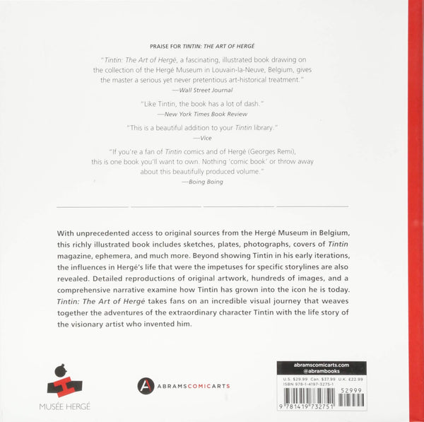 Tintin : The Art of Hergé - Paperback