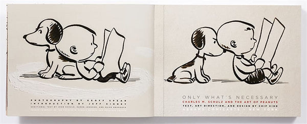 Only What's Necessary Charles M. Schulz and the Art of Peanuts - Hardback