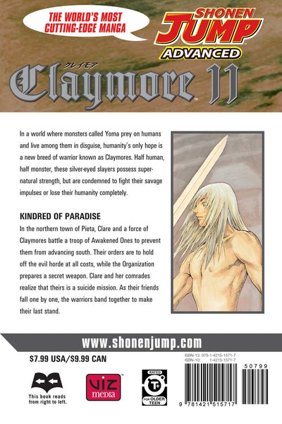 Claymore : Kindred of Paradise #11 - Paperback