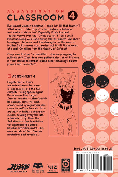 Assassination Classroom #4 - Paperback