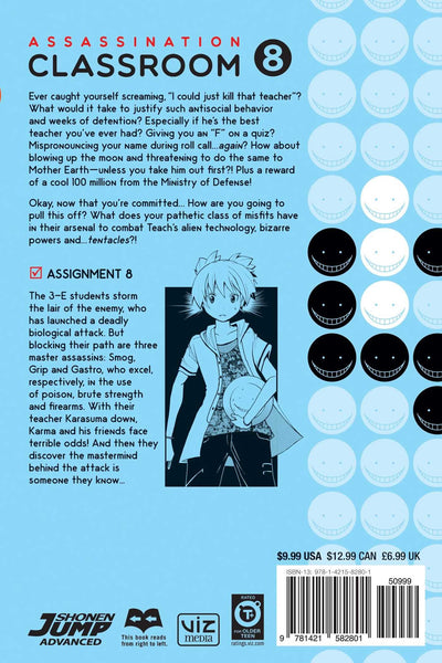 Assassination Classroom #8 - Paperback