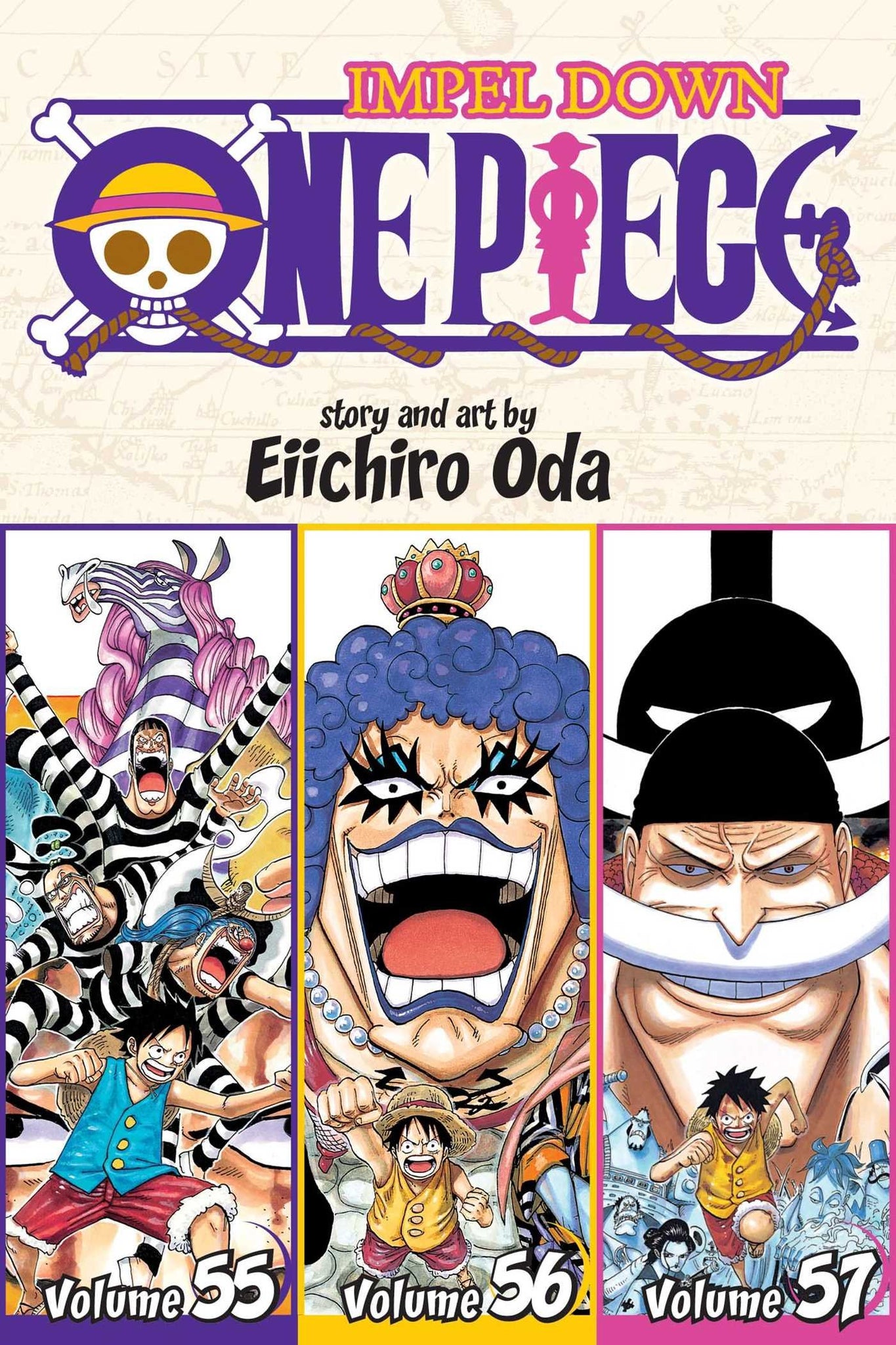 ONE PIECE : (3-IN-1 EDITION) #19 : Includes #55-57 - Paperback