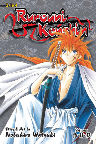 Rurouni Kenshin (3-in-1 Edition) : #4 Includes (10-12) - Paperback