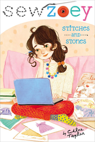 Sew Zoey #4 : Stitches and Stones - Paperback
