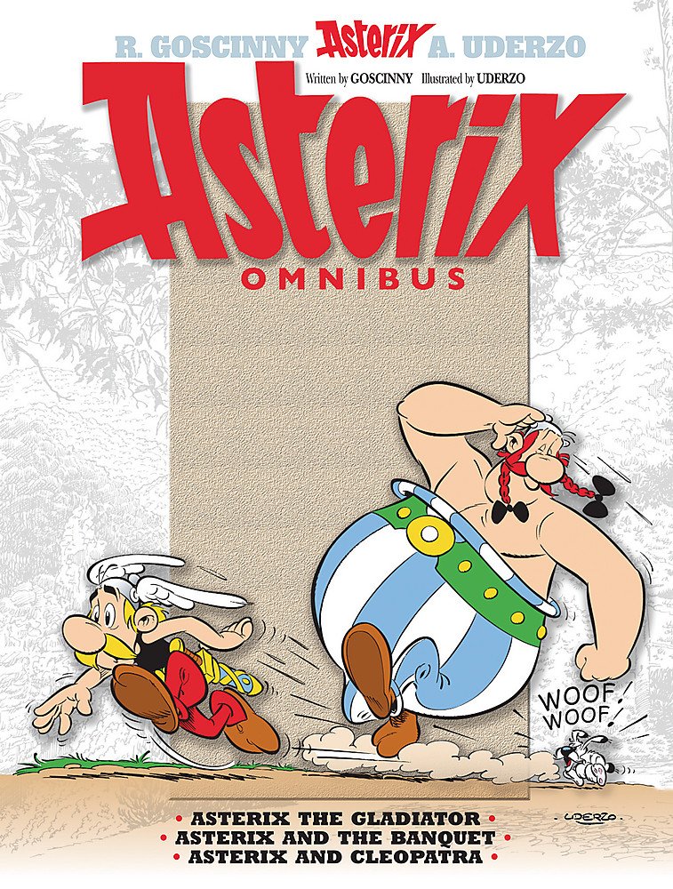 Asterix Omnibus 2 : Asterix the Gladiator, Asterix and the Banquet, Asterix and Cleopatra (Graphic Novel) - Paperback