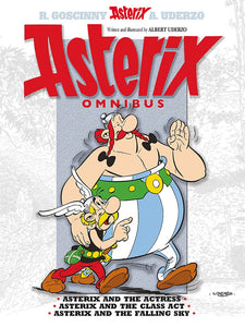 Asterix Omnibus : Asterix and the Actress, Asterix and the Class Act, Asterix and the Falling Sky (Graphic Novel) - Paperback