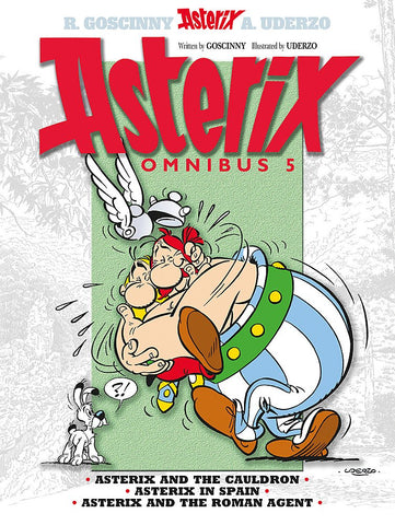 Asterix Omnibus 5 : Asterix and the Cauldron, Asterix in Spain, Asterix and the Roman Agent (Graphic Novel)- Paperback