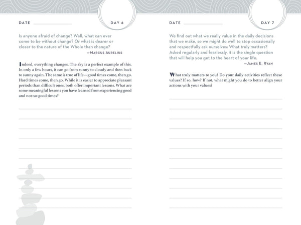 The Mind-Body Peace Journal:366 Mindful - Hardback