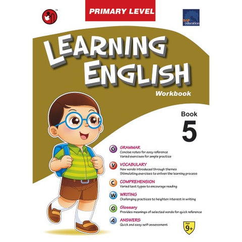 SAP Learning English Workbook Primary Level 5 - Paperback - Kool Skool The Bookstore