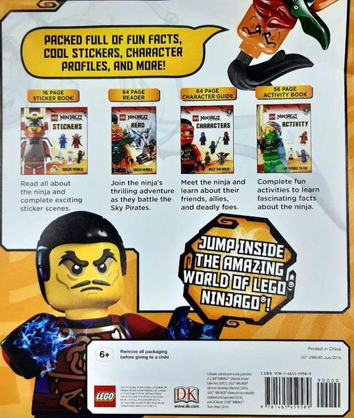 LEGO NINJAGO : FOLDER FUN! INCLUDS FOUR GRADE BOOKS