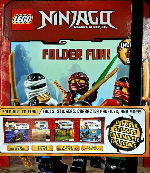 LEGO NINJAGO : FOLDER FUN! INCLUDS FOUR GRADE BOOKS