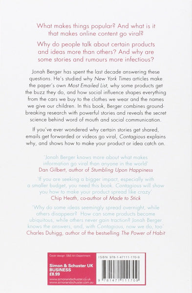 Contagious: How to Build Word of Mouth in the Digital Age - Paperback