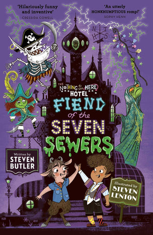 Nothing to see Here Hotel #4 : Fiend of the Seven Sewers - Paperback